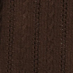 Ajour-Cardigan aus Baumwolle für Damen
