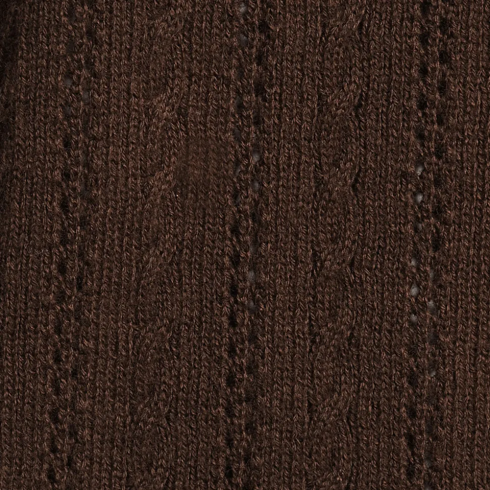Ajour-Cardigan aus Baumwolle für Damen
