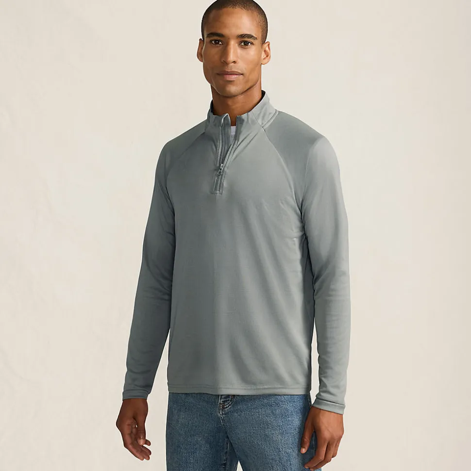 Aktiv-Pullover mit Reißverschluss für Herren