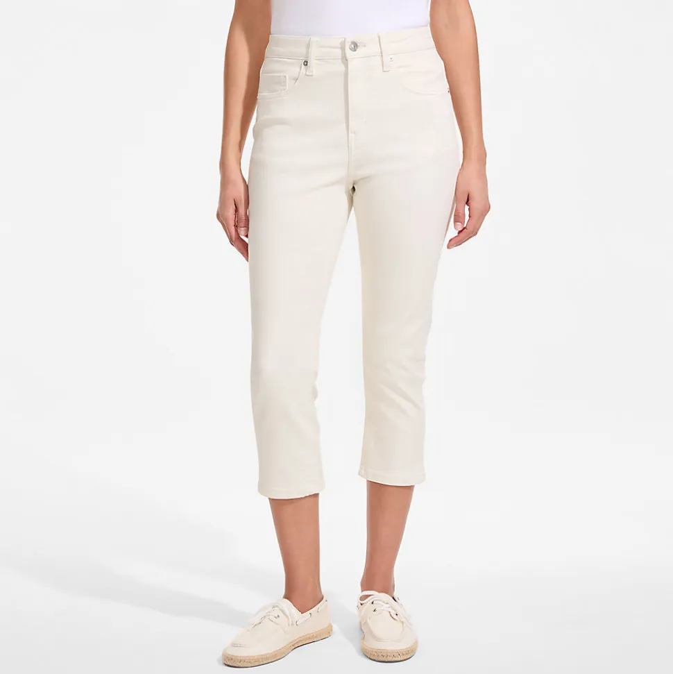 All-Day CoolMax Capri-Jeans für Damen