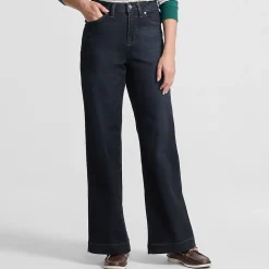 All-Day CoolMax Jeans Mid Waist mit weitem Bein