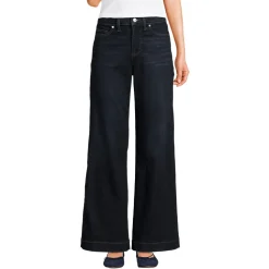 All-Day CoolMax Jeans Mid Waist mit weitem Bein