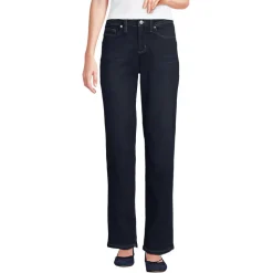 All-Day CoolMax Straight Fit Jeans Mid Waist