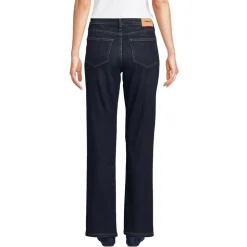 All-Day CoolMax Straight Fit Jeans Mid Waist