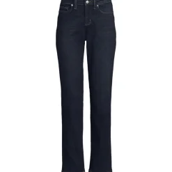 All-Day CoolMax Straight Fit Jeans Mid Waist