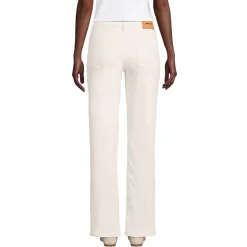 All-Day CoolMax Straight Fit Jeans Mid Waist
