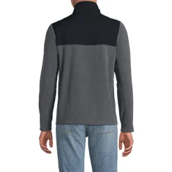 Anyweather Colorblock Fleece-Pullover mit Reißverschluss für Herren