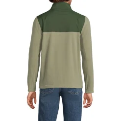 Anyweather Colorblock Fleece-Pullover mit Reißverschluss für Herren