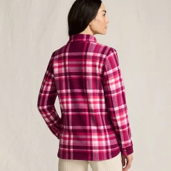 Anyweather Fleece-Hemdjacke für Damen