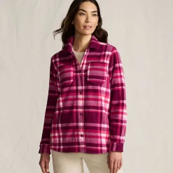 Anyweather Fleece-Hemdjacke für Damen