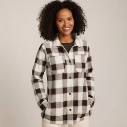 Anyweather Fleece-Hemdjacke für Damen