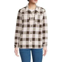 Anyweather Fleece-Hemdjacke für Damen