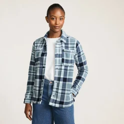 Anyweather Fleece-Hemdjacke für Damen
