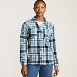 Anyweather Fleece-Hemdjacke für Damen