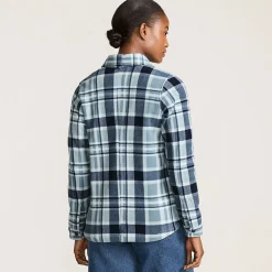 Anyweather Fleece-Hemdjacke für Damen