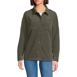 Anyweather Fleece-Hemdjacke für Damen