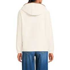 Anyweather Fleece-Jacke mit Kapuze für Damen