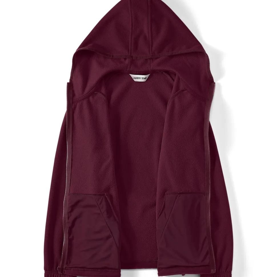 Anyweather Fleece-Jacke mit Kapuze für Damen