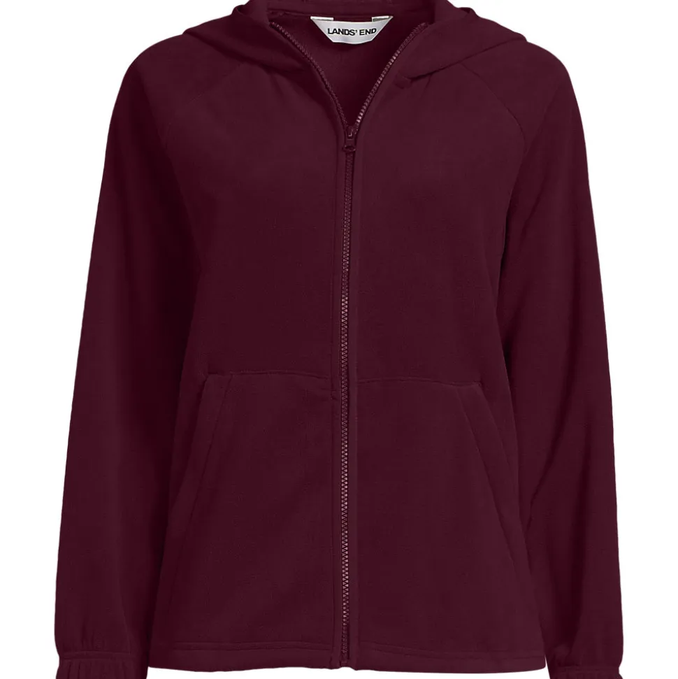 Anyweather Fleece-Jacke mit Kapuze für Damen