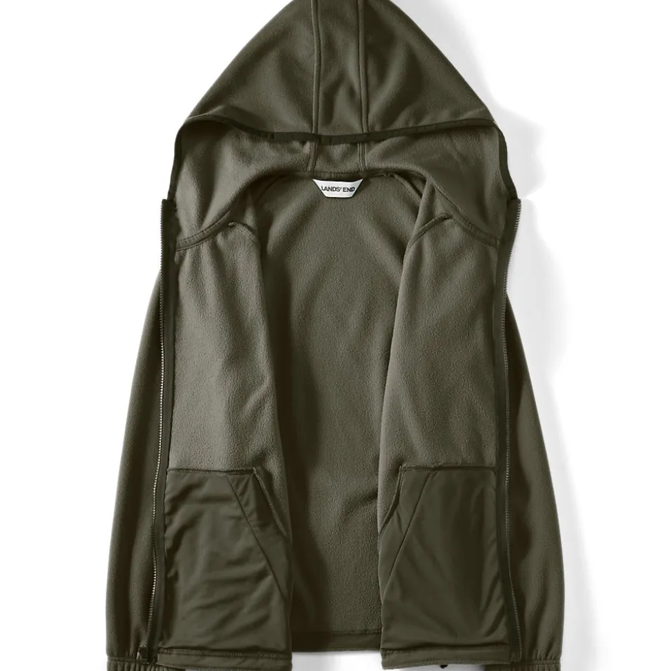 Anyweather Fleece-Jacke mit Kapuze für Damen