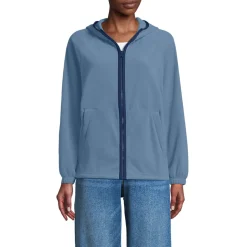 Anyweather Fleece-Jacke mit Kapuze für Damen