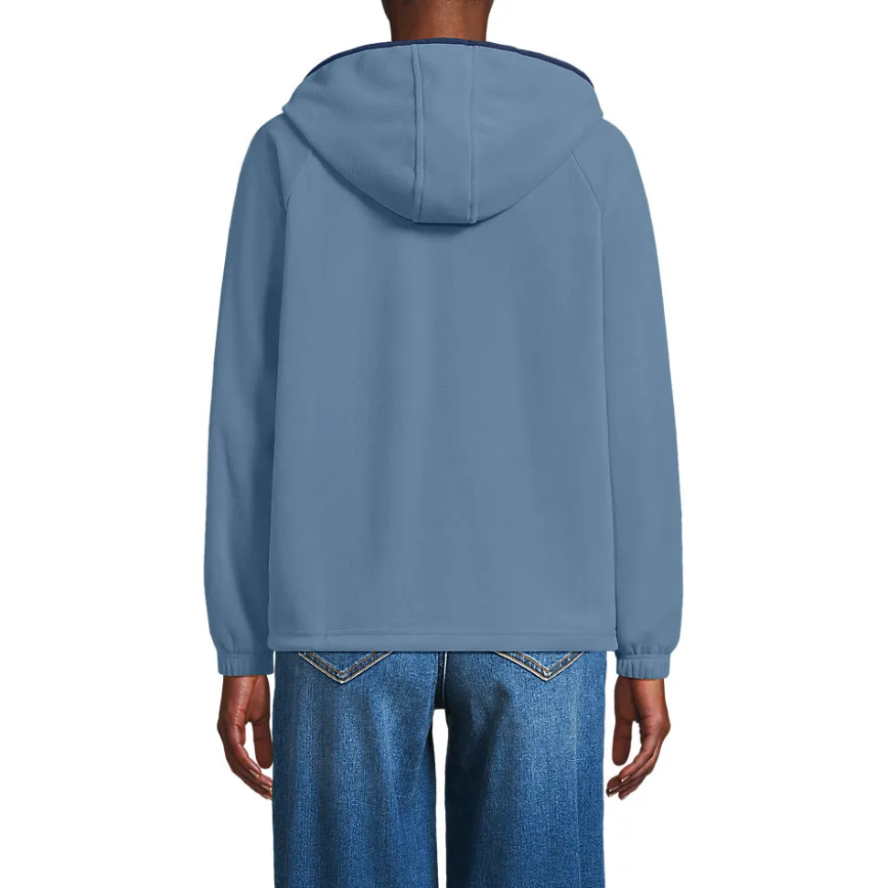 Anyweather Fleece-Jacke mit Kapuze für Damen