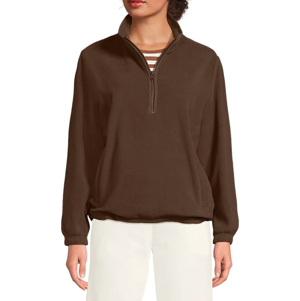 Anyweather Fleece-Pullover mit Reißverschluss für Damen