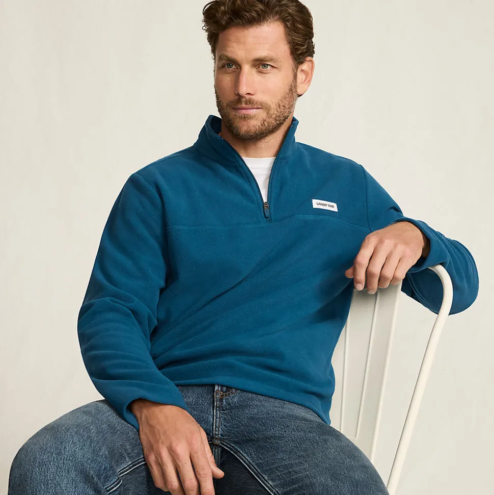 Anyweather Fleece-Pullover mit Reißverschluss