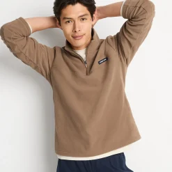 Anyweather Fleece-Pullover mit Reißverschluss