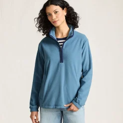 Anyweather Fleece-Pullover mit Reißverschluss für Damen