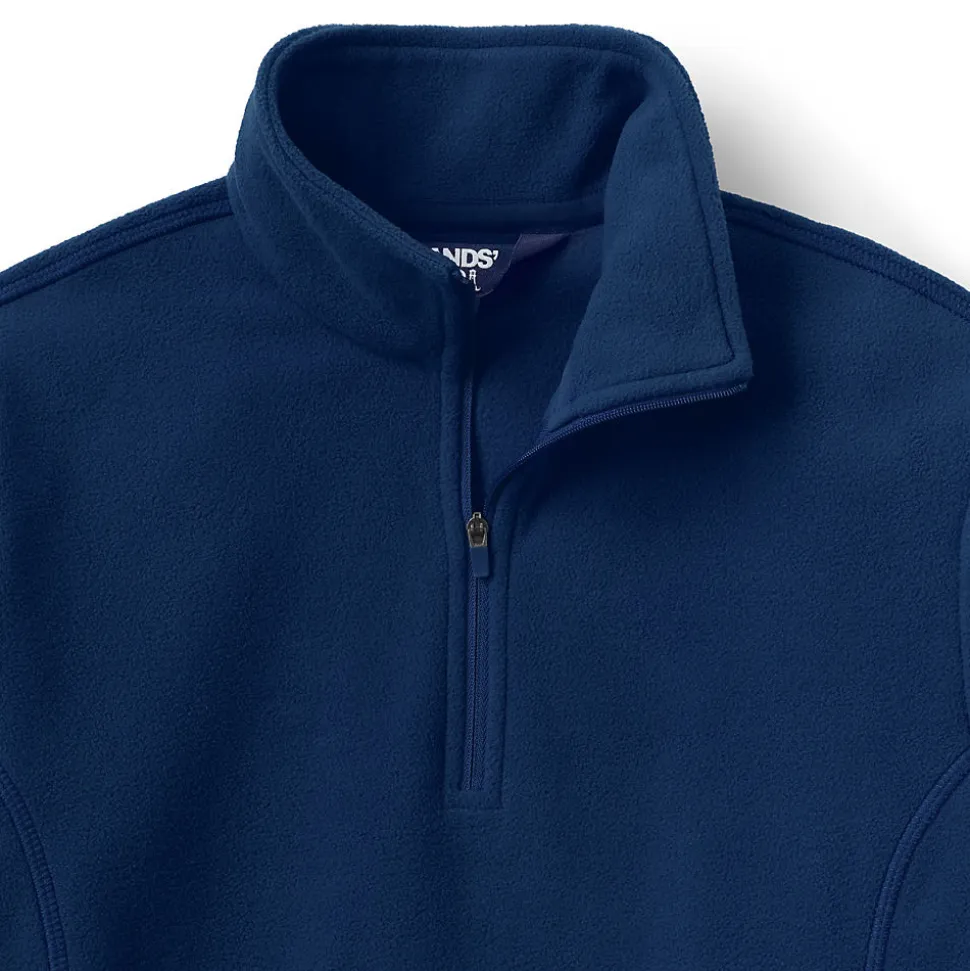 Anyweather Fleece-Pullover mit Reißverschluss für Damen in Plus-Größe