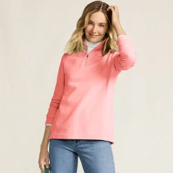 Anyweather Fleece-Pullover mit Reißverschluss für Damen