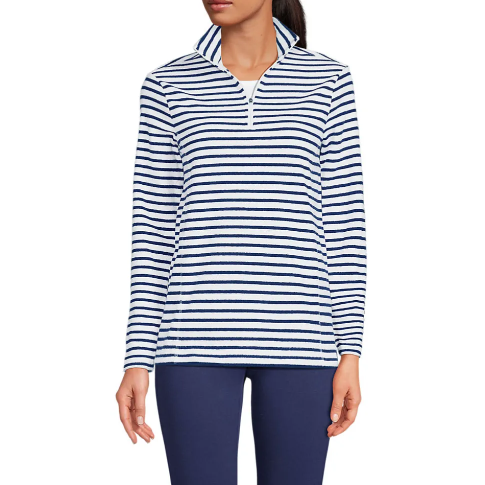 Anyweather Fleece-Pullover mit Reißverschluss für Damen