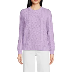 Aran-Rundhalspullover DRIFTER für Damen
