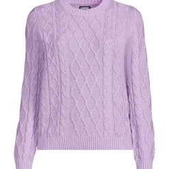 Aran-Rundhalspullover DRIFTER für Damen