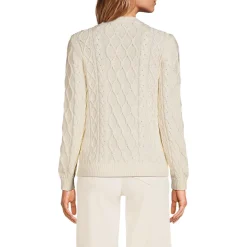 Aran-Rundhalspullover DRIFTER für Damen