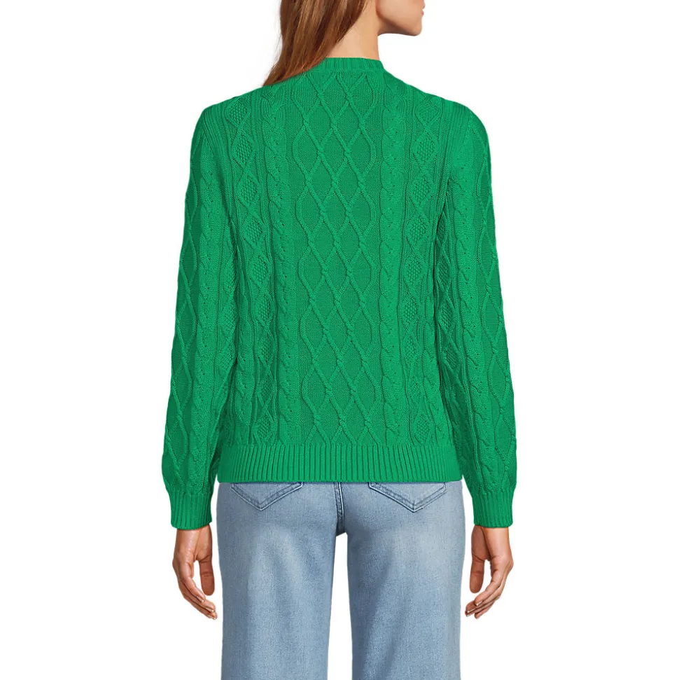 Aran-Rundhalspullover DRIFTER für Damen