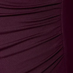 Asymmetrischer Badeanzug mit Raffungen für Damen