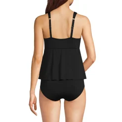 Badeanzug in Tankini-Optik, leicht figurstraffend für Damen