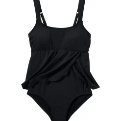 Badeanzug in Tankini-Optik, leicht figurstraffend für Damen