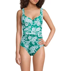 Badeanzug Slender mit Taillenband und Herzausschnitt für Damen