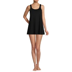 Badekleid mit rundem Ausschnitt