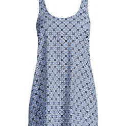 Badekleid mit rundem Ausschnitt