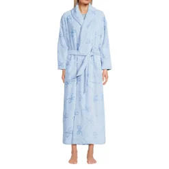 Bademantel mit Schalkragen für Damen