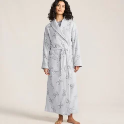 Bademantel mit Schalkragen für Damen