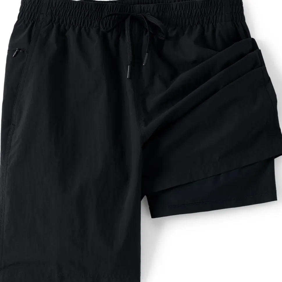 Badeshorts mit Hydroliner für Herren, 23 cm