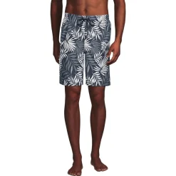 Badeshorts mit Hydroliner für Herren, 23 cm