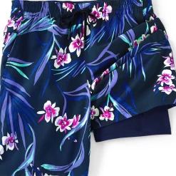 Badeshorts mit Hydroliner für Herren, 23 cm