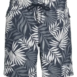 Badeshorts mit Hydroliner für Herren, 18 cm