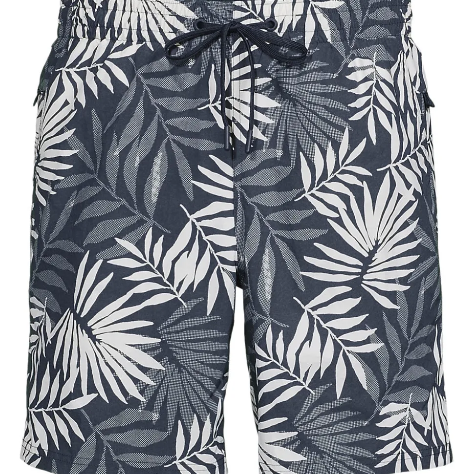 Badeshorts mit Hydroliner für Herren, 18 cm